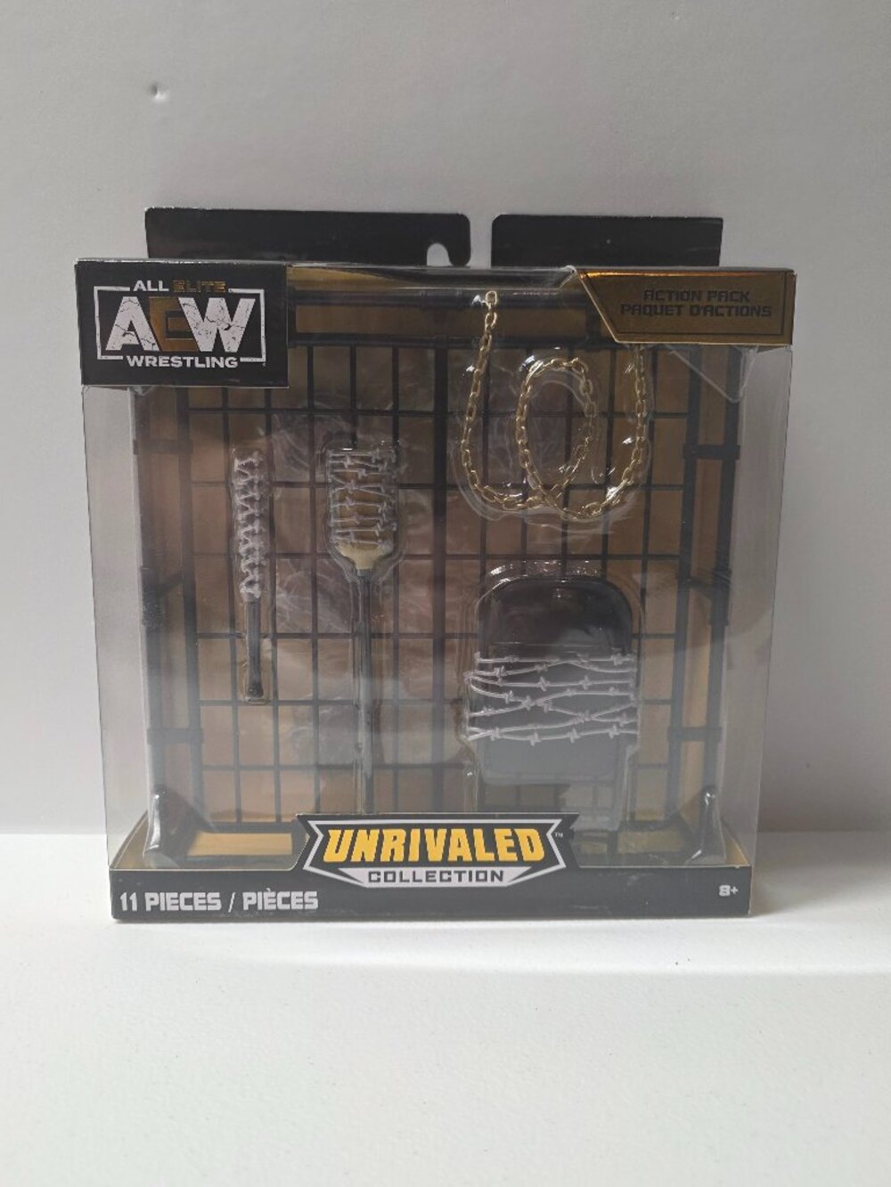 All Elite Wrestling AEW Unrivaled Collection Barbed Wire Action Pack